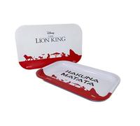 Homadict Plateau multiusage Le Roi Lion avec Couvercle Magnétique - pour Rangement, Décoration, Service - 29 x 19 centimètre - Licence Officielle Disney