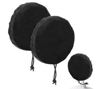 Homakover Housse de caméra de sécurité intérieure, cordon de serrage compatible avec Blink Mini 2/TP-Link Tapo C100/Roku WDR & WiFi 6/Wyze Cam OG/Google 2025, noir (2)