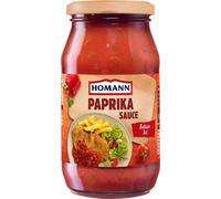 Homann sauce paprika à la mode des Balkans avec tomates et poivrons 400ml