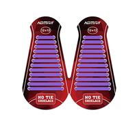 HOMAR Lacets Élastique pour Adultes et Enfants No Tie Lacets Silicone sans Laçage pour Baskets Chaussures de Planche Bottes Lacet Élastique sans Nœud