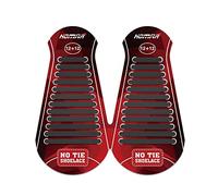 HOMAR Lacets Élastique pour Adultes et Enfants No Tie Lacets Silicone sans Laçage pour Baskets Chaussures de Planche Bottes Lacet Élastique sans Nœud