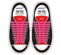 Homar No Tie Lacets pour les enfants et adultes - Best in Sports Fan Lacets imperméables Silicon Flat élastiques Lacets de sport course de chaussures pour Shoes Sneaker Conseil Bottes et Souliers (Adult Size Pink)