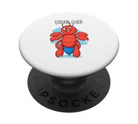 Homard dans Ses Bras PopSockets PopGrip Adhésif