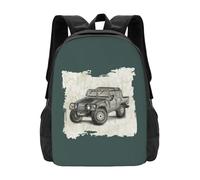 Homard Fan Cartable Sac à Dos Sacs de Mode Homard Alpha Grosses Voitures Brute Automobile Funcar Amateur de Voitures Cool