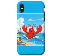 Homard géant du Maine Coque pour iPhone X/XS