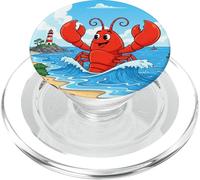 Homard géant du Maine PopSockets PopGrip pour MagSafe
