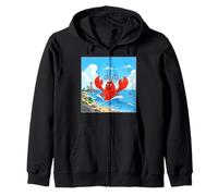 Homard géant du Maine Sweat à Capuche