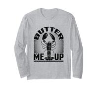 Homard Humor Butter Me Up Lobster Lover Manche Longue