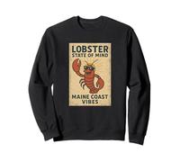 Homard Mind State Chemise Humoristique Maine Coast Summer Vibes Sweatshirt