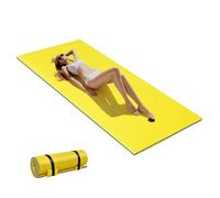 HOMASIS Tapis Flottant en Mousse XPE pour 1/4/6 Personnes, Matelas Flottant Piscine Enroulable, Hamac Adulte pour Bain de Soleil, Activités Nautiques,Mer, Lac, Charge 60/100/400 kg