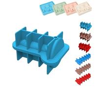 Homaskylynn Butt Plug Ice Mold, Butt Penis Plug Ice Cube Tray, Anal Plug Ice Mold, Butt Plug Ice Maker, Personalized Ice Cube Mold with Lid, Adult Prank Silicone Ice Cube Tray for Stanley Cup(B-Blue)