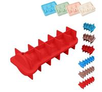 Homaskylynn Butt Plug Ice Mold, Butt Penis Plug Ice Cube Tray, Anal Plug Ice Mold, Butt Plug Ice Maker, Personalized Ice Cube Mold with Lid, Adult Prank Silicone Ice Cube Tray for Stanley Cup(C-Red)