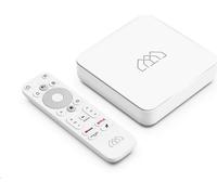 Homatics Box R Lecteur multimédia Android TV (4K UHD, HDR, WiFi 5GHz, Bluetooth, télécommande vocale, blanc)