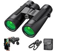 Homavit Jumelles 12 x 42, Jumelles pour Adultes,avec BAK4 Prime Objectif FMC, antibuée et étanche pour Observation des Oiseaux,Théâtre et Concerts,Chasse et Jeux de Sport