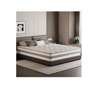 HOMAVO Matelas à Ressorts 120x200 cm - 25 cm d'Epaisseur, 7 Zones de Confort, Soutien Equilibré, Certifié OEKO-TEX