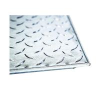 Homberg Couvercle de regard galvanisé 80x80 cm piétonnier Quantité:1