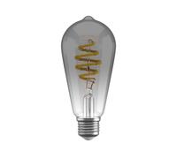 Hombli Ampoule Intelligente | Lumière Blanc Chaud Dimmable E27, 1800-6500K CCT | Filament 5.5W, ST64 60 Lumen | Commande Vocale avec Fonction App, Compatible avec Google & Alexa