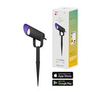 Hombli Luminaires extérieurs - Projecteurs de jardin - Lumière blanche et colorée - Extension - Lampe d'extérieur à LED - 1 pièce - Aluminium