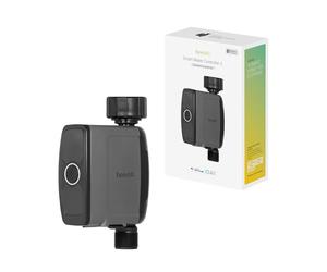 Hombli Smart Contrôleur d'Irrigation avec Bluetooth | Programme d'Irrigation Automatique & à Batterie pour Jardin | Surveiller la Consommation d'eau | Compatible avec Les Types de Robinets Courants