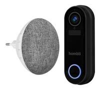 HOMBLI SMART DOORBELL 2 PACK BLACK Noir G