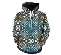 Hombres/Mujeres 3D impresión Sudaderas Para otoño Invierno patrón Estilo Nacional Retro Sudaderas Con Capucha Vintage Sudaderas Con Camisetas