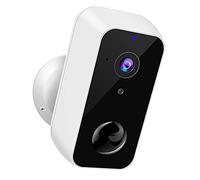 Homcloud S11 Caméra de Surveillance Smart Wi-FI avec Batterie Externe Snap 11 avec Night Vision et Audio, caméra Full HD et imperméable