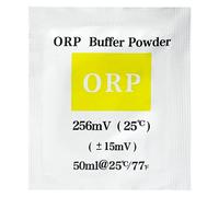 Homcoice Poudre Solution Tampon ORP 256mV pour testeur ORP, Poudre Correction liquide d’étalonnage 256mV, Poudre d’étalonnage pour analyseur potentiel redox