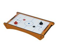 HOMCOM 2.5FT Table Top Air Hockey Game Table en Bois Portable Party Gaming Toy for Kids Children Adult