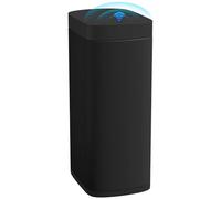HOMCOM 50L Sensor Bin, poubelle de cuisine automatique sans contact avec détecteur de mouvement, commande manuelle, fonctionnant sur piles, résistante aux empreintes digitales, sans seau intérieur,