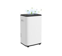 HOMCOM 6000mL Portable Dehumidifier with 24H Timer, 3 Dehumidifying Modes, 20L/Day, for Home Laundry Basement