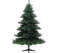 HOMCOM Arbre de Noël artificiel, sapin de Noël de 180 cm avec 880 pointes, pied pliable en acier, ignifugé, pour décoration de Noël, intérieur, vert