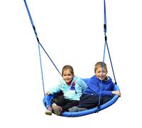 HOMCOM Balançoire de Jardin pour Enfants de 3 à 8 ans, Balançoire pour Enfants Intérieure et Extérieure 100x180 cm, Charge Maximale 100 kg