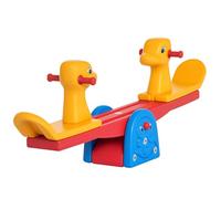 HOMCOM Balançoire Enfant avec poignées Easy-Grip 1-4 Ans Multicolore
