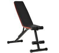 Homcom Banc de musculation en acier 116 x 43 x 56-116 cm Noir