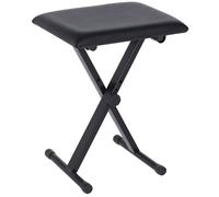 HOMCOM - banquette piano - Métal - 39x29x47cm - Noir