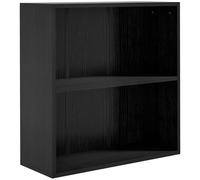 HOMCOM Bibliothèque Étagère de Rangement 60x24x63cm Noir