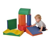 HOMCOM - blocs de construction en mousse - EPE - 40x40x20cm - multicolore