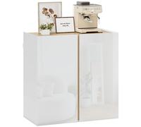 HOMCOM Buffet 80x40x80cm Blanc