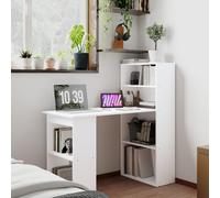 Bureau informatique + bibliothèque 120L x 55l x 120H cm