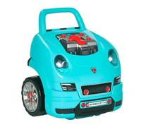HOMCOM Camion Mécano 2 en 1 Jouet Bricolage Enfant Établi Enfant Bleu