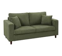 HOMCOM Canapé 2 Places Confortable en Corde, Larges accoudoirs 170cm Vert