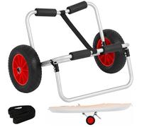 HOMCOM - Chariot de kayak - Aluminium - 70x40x42cm - Noir