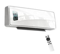 HOMCOM Chauffage mural 2000W Céramique, 3 Modes Blanc