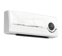 HOMCOM Chauffage Mural en Céramique 1000/2000W Radiateur Électrique Blanc | Ventilateur, Thermostat, Programmable Hebdomadaire, Oscillation, Détection de Fenêtre Ouverte, Minuterie 24 H, Télécommande
