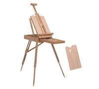 HOMCOM - chevalet en bois - Bois - 40x18x55cm - Marron