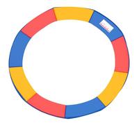HOMCOM - Coussin de protection pour trampoline de remplacement - PVC - 305x305x0.04cm - multicolore
