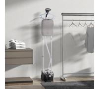 HOMCOM Défroisseur vapeur vertical 1950 W 32g/min, réservoir d'eau 2 L, tige télescopique, 11 températures réglables, noir
