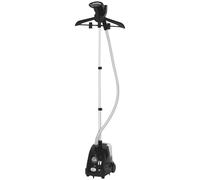 HOMCOM Défroisseur vapeur vertical défroisseur à vêtements 1,4 L 1950 W débit vapeur 32g/min tige telescopique noir