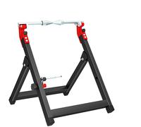 HOMCOM Équilibreuse manuelle de roues de moto aluminium acier équilibrage des dommages de roues pliable 40x39,5x40,5cm noir