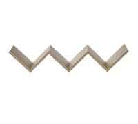 HOMCOM - etagères flottantes - Bois - 80x16x15cm - Beige